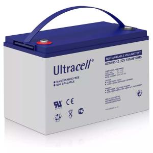 Batería Ultracell UCG100-12 GEL Ciclo Profundo (VRLA) Uso Solar