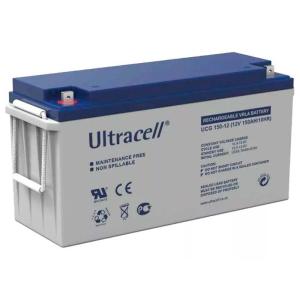 Batería Ultracell UCG150-12 GEL Ciclo Profundo (VRLA) Uso Solar