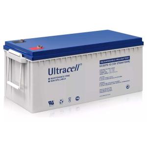 Batería Ultracell UCG275-12 GEL Ciclo Profundo (VRLA) Uso Solar