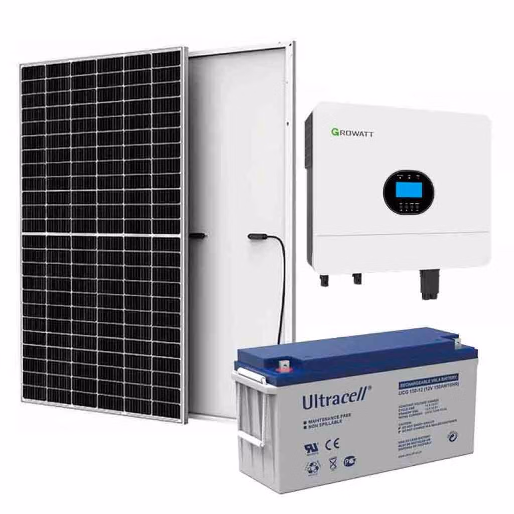 Kit Solar Growtt 6000Plus Bateria Ulltracell 150ah 01 SIO Energia