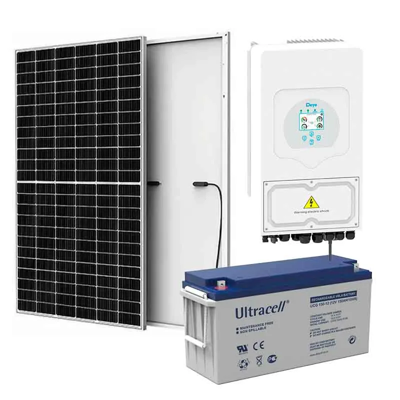 Hibrido Deye 6 kW - 4 baterias Ultracell150 amper - 6 paneles 550w